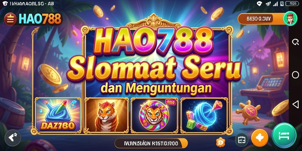 Screenshot gameplay HAO788 yang menunjukkan keseruan permainan slot.
